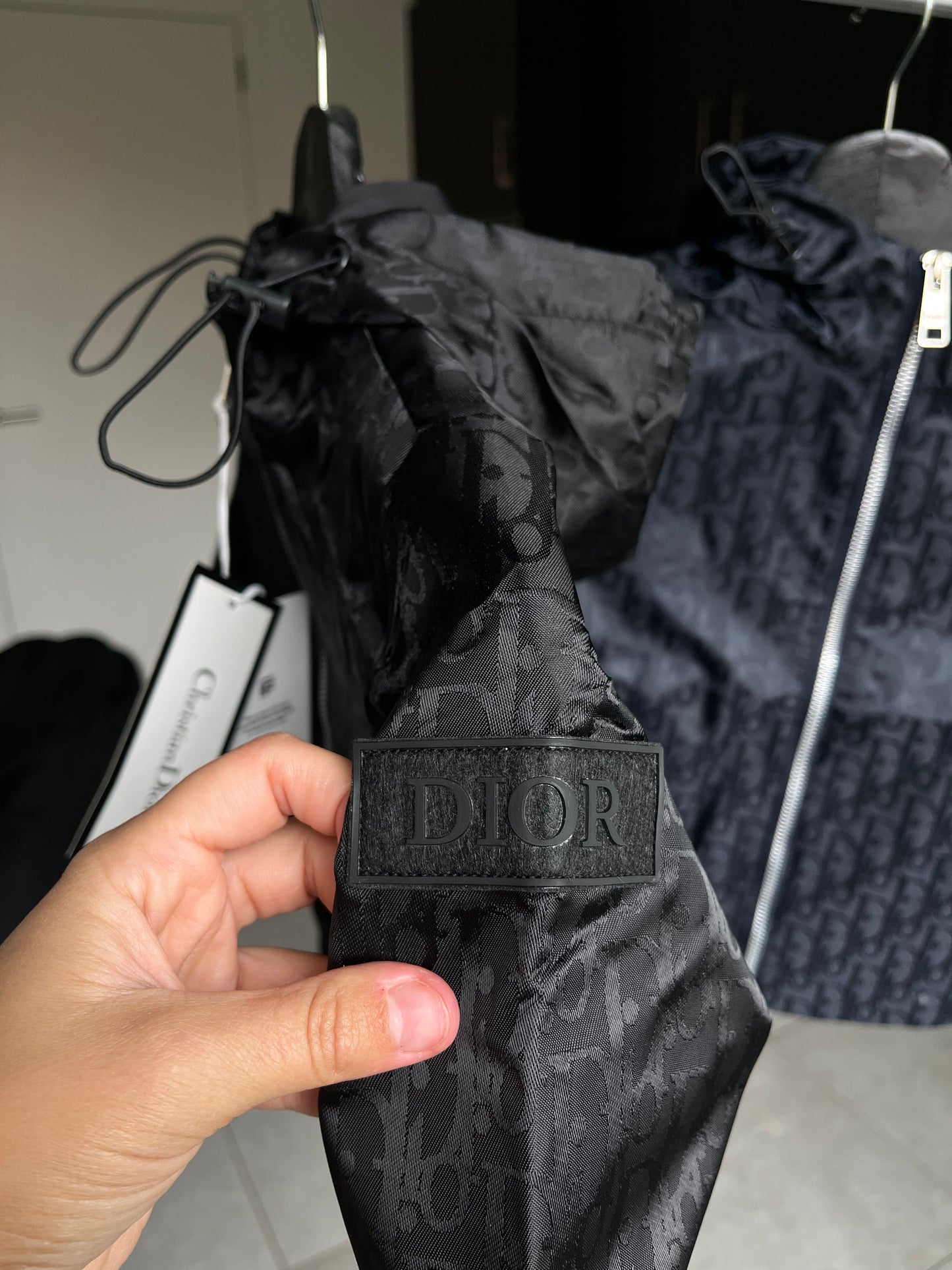 Dior herfstjas zwart