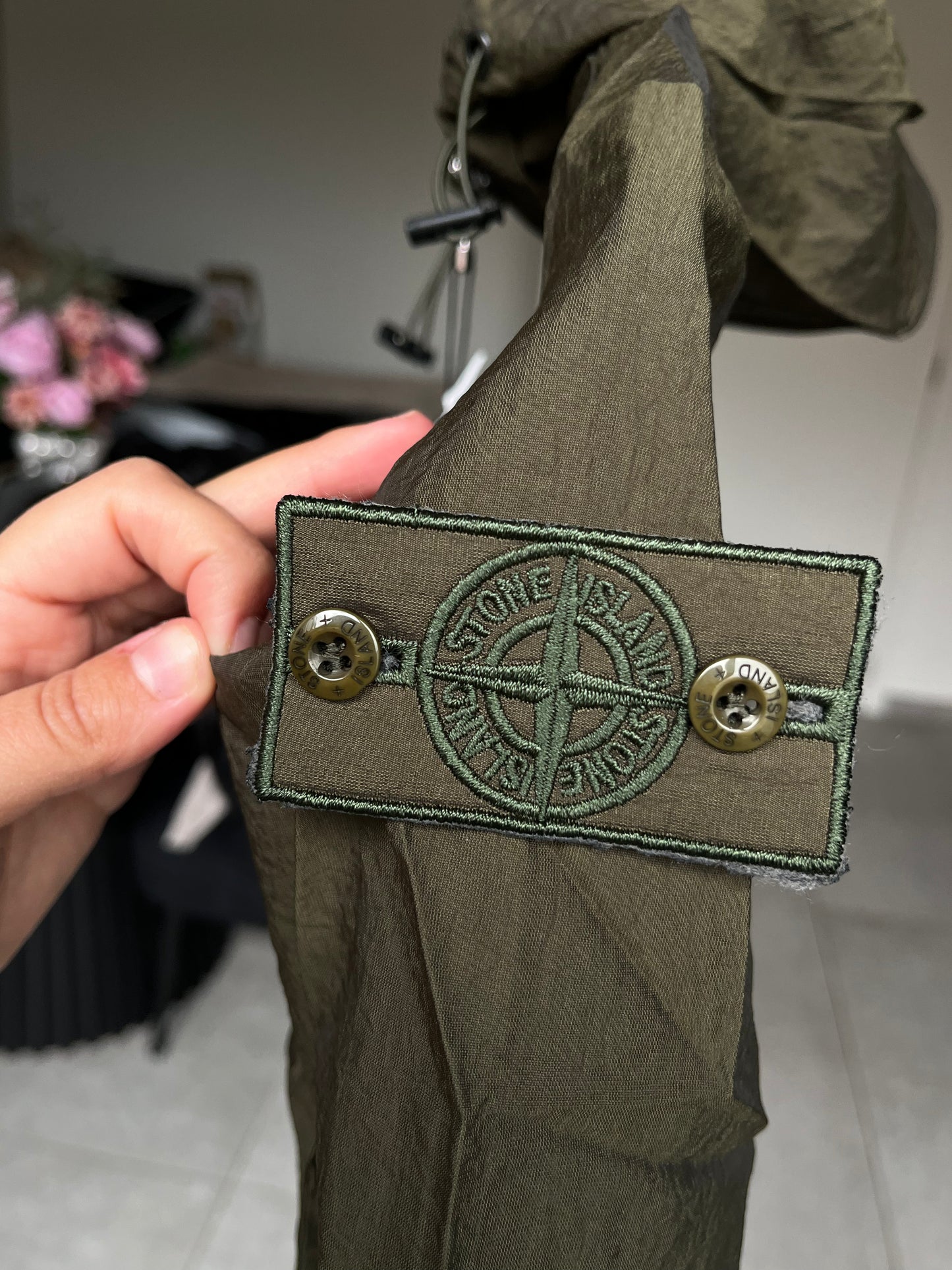 Stone Island herfstjas donkergroen