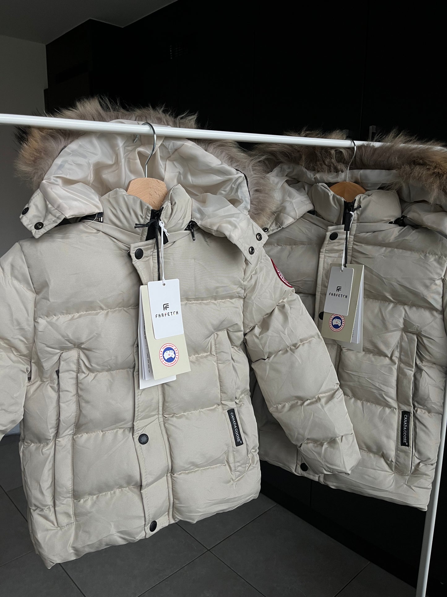 Canada Goose winterjas beige