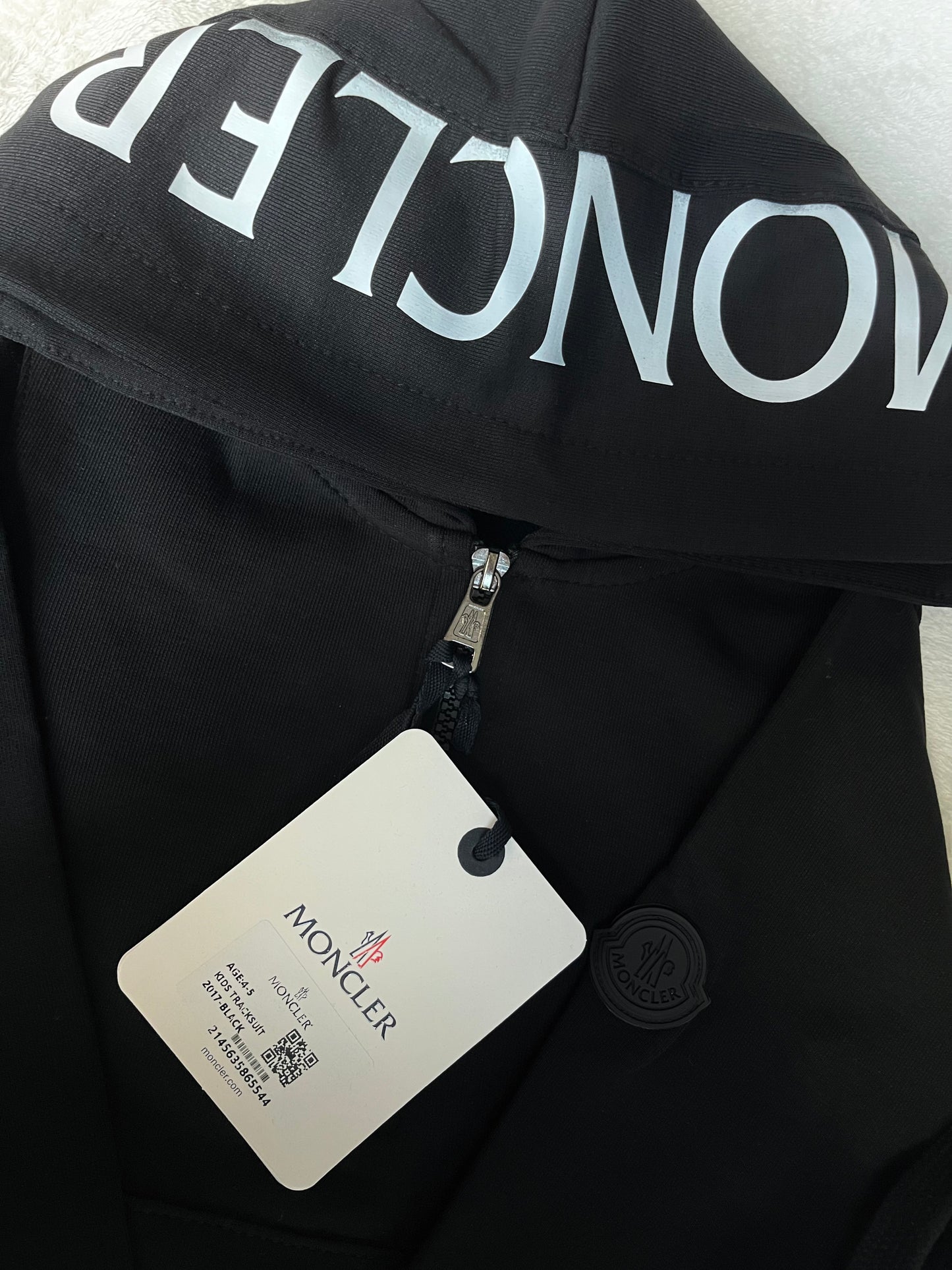 Moncler trainingspak zwart