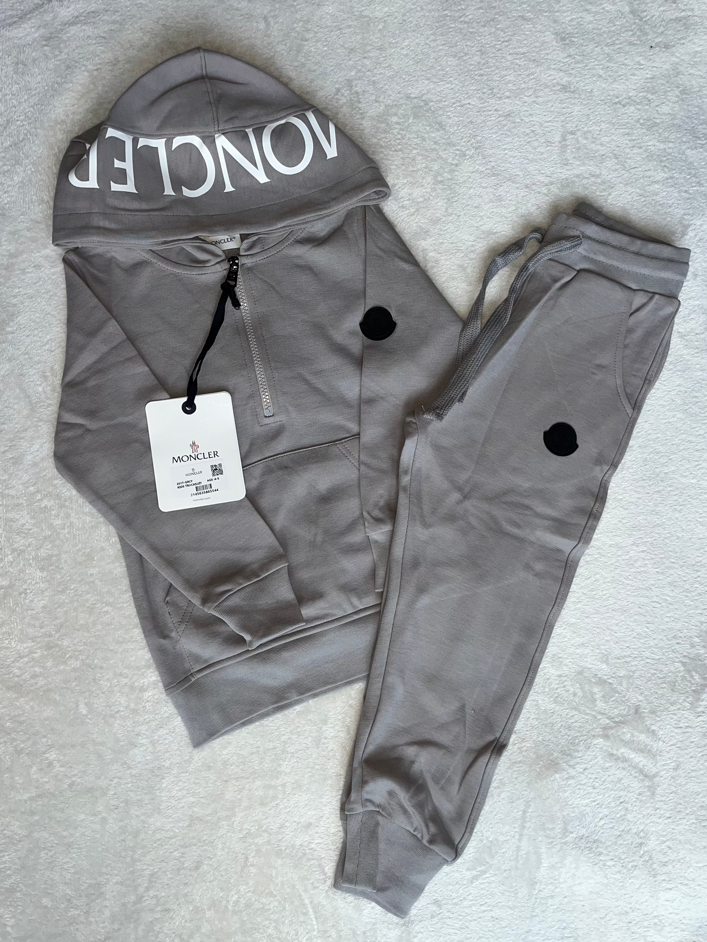 Moncler trainingspak grijs