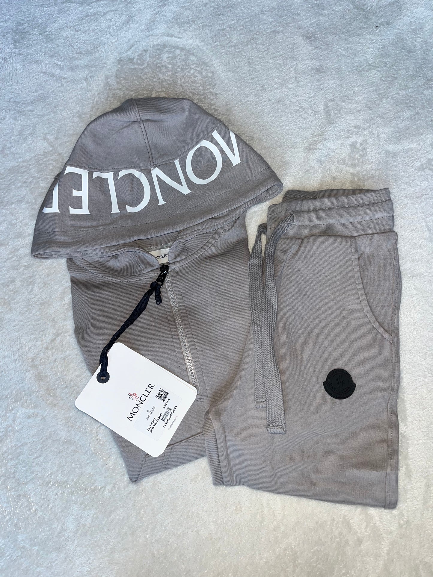 Moncler trainingspak grijs