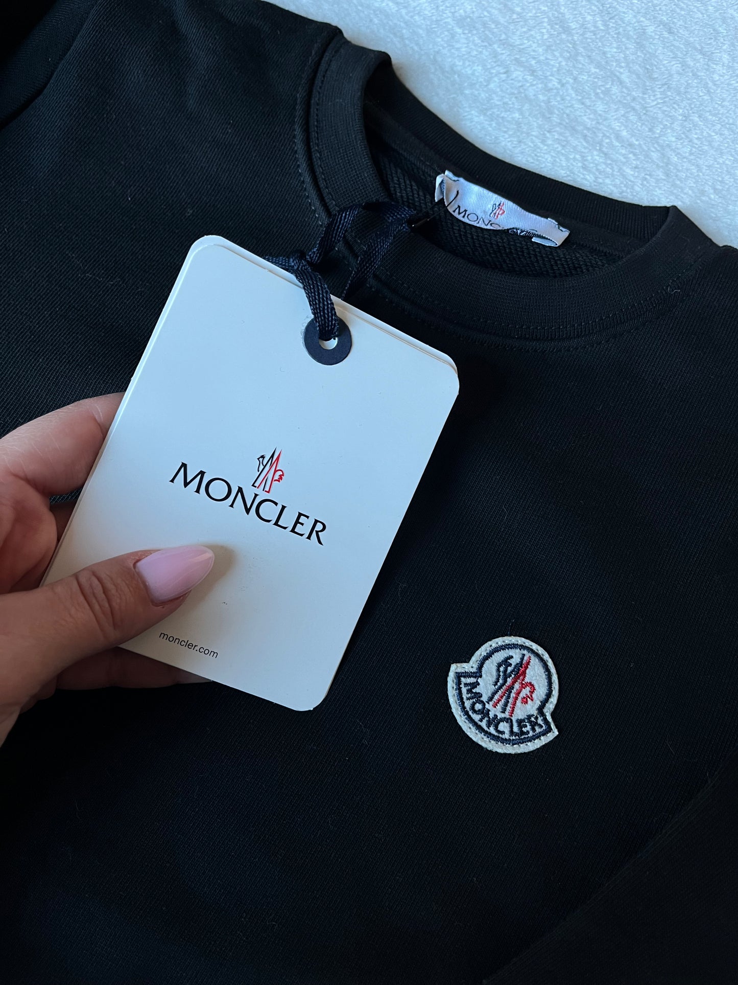 Moncler trui zwart