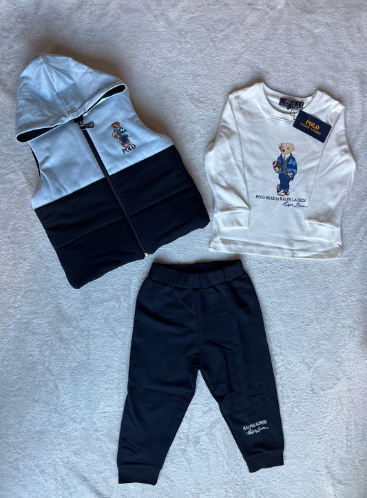 Polo Ralph Lauren 3-delige set blauw