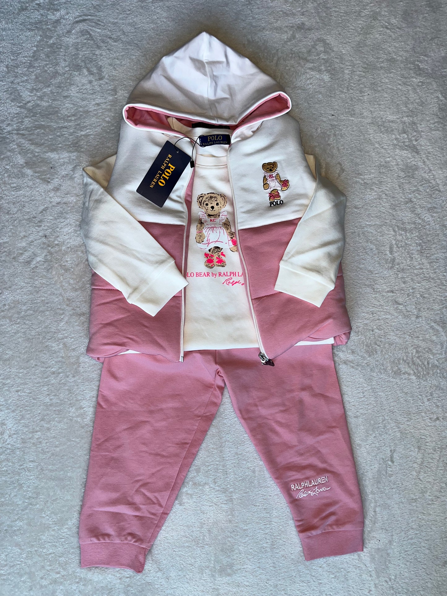 Polo Ralph Lauren 3-delige set roze