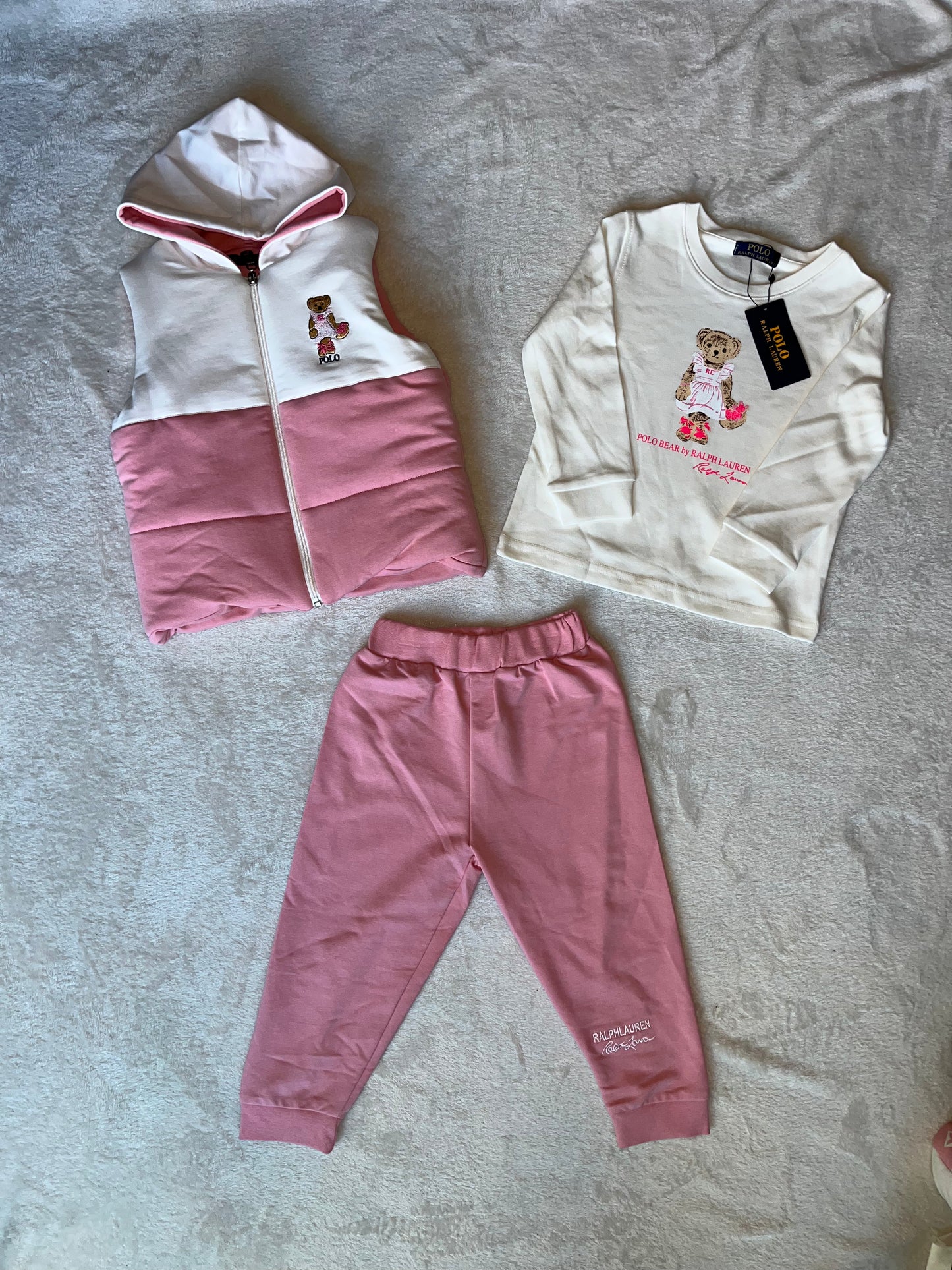 Polo Ralph Lauren 3-delige set roze