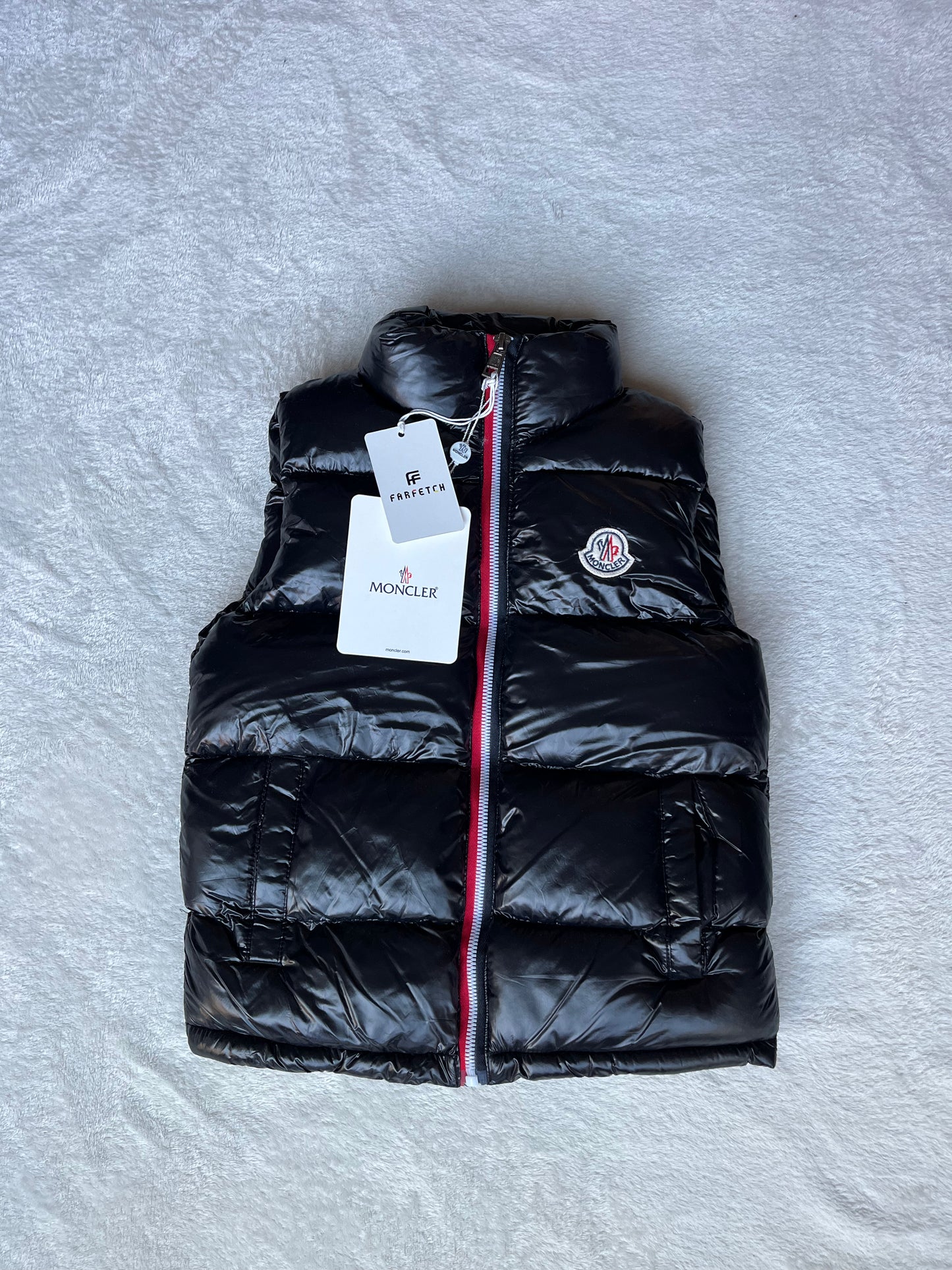Moncler bodywarmer zwart