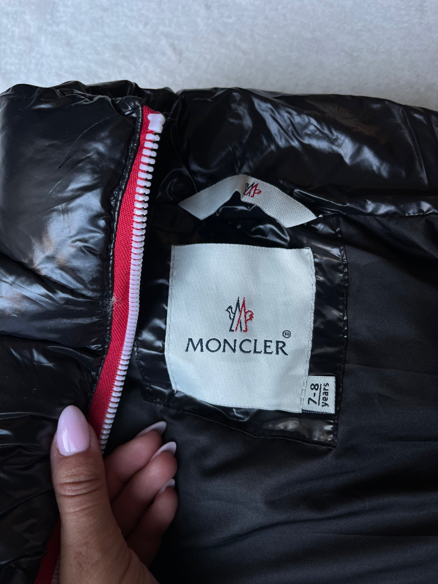 Moncler bodywarmer zwart