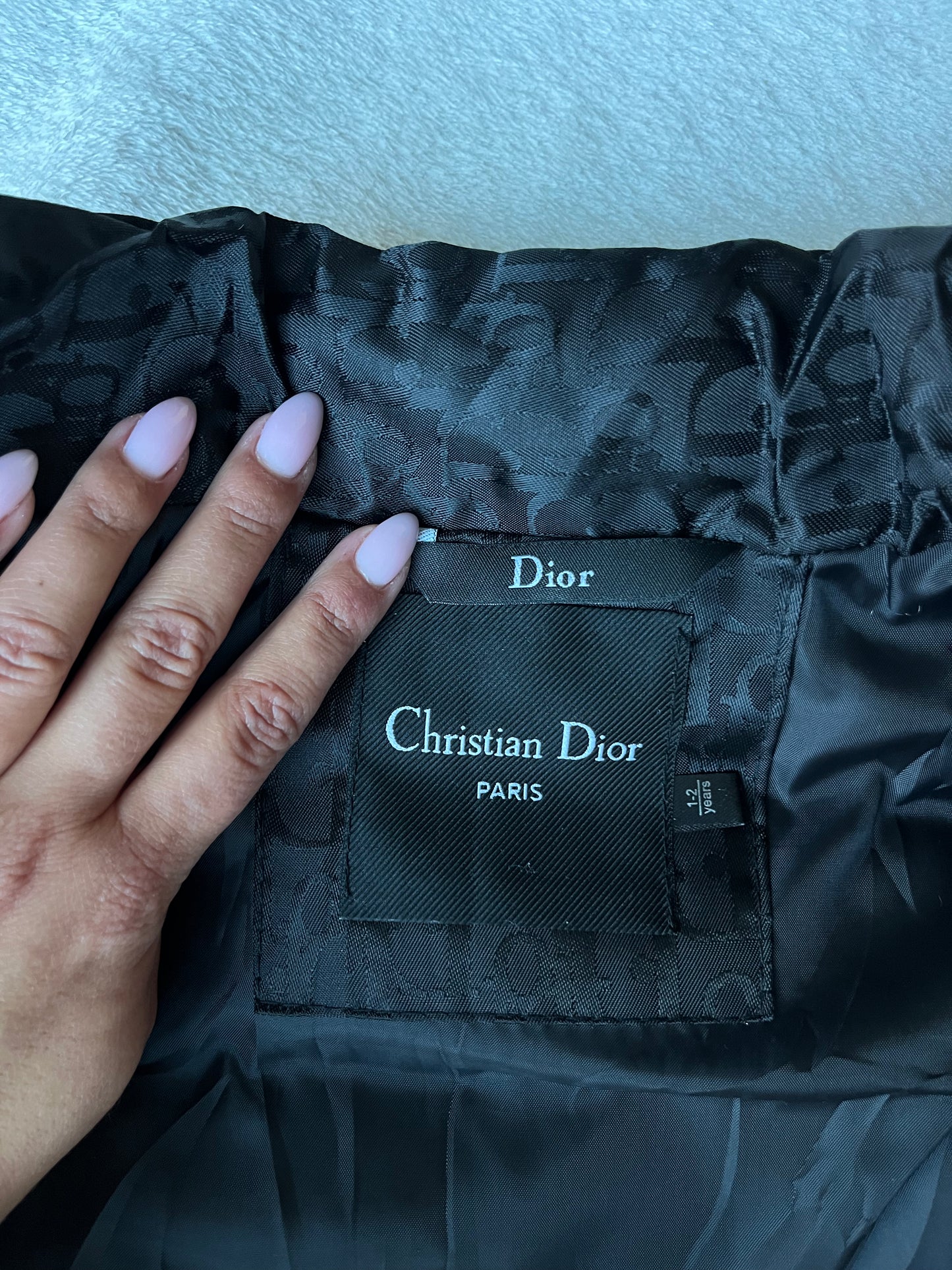 Dior bodywarmer donkerblauw