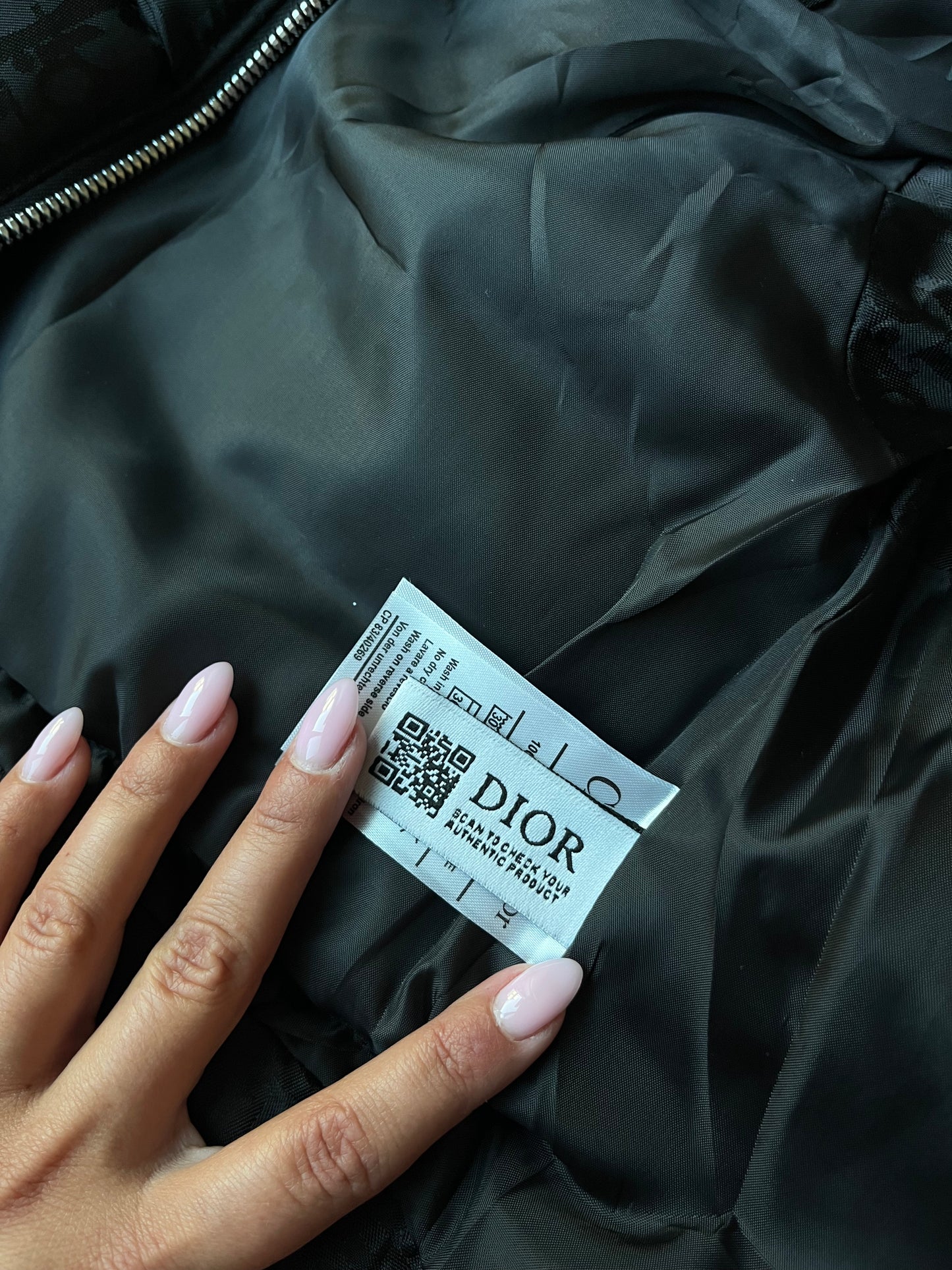 Dior bodywarmer zwart