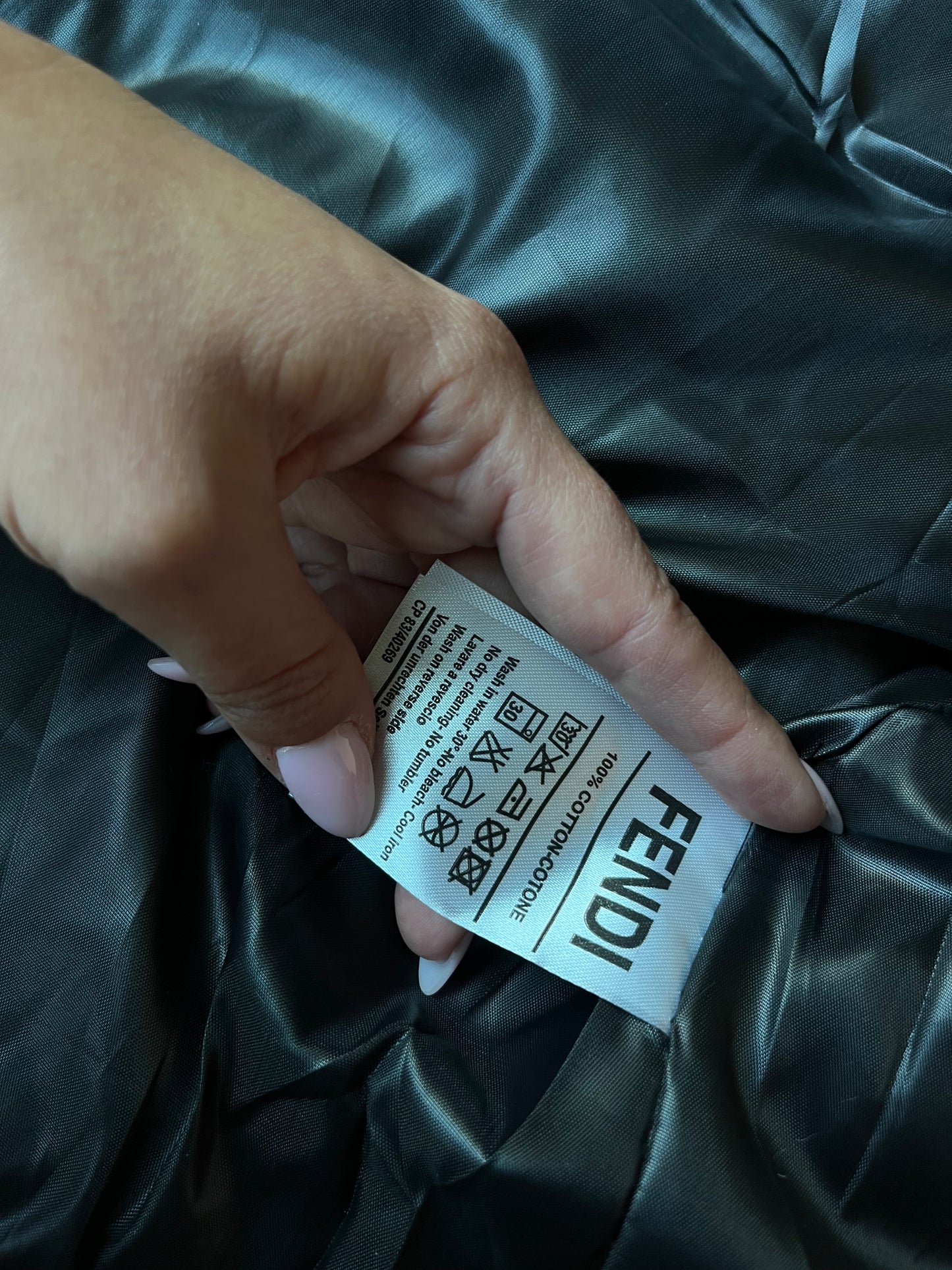 Fendi Boydwarmer zwart