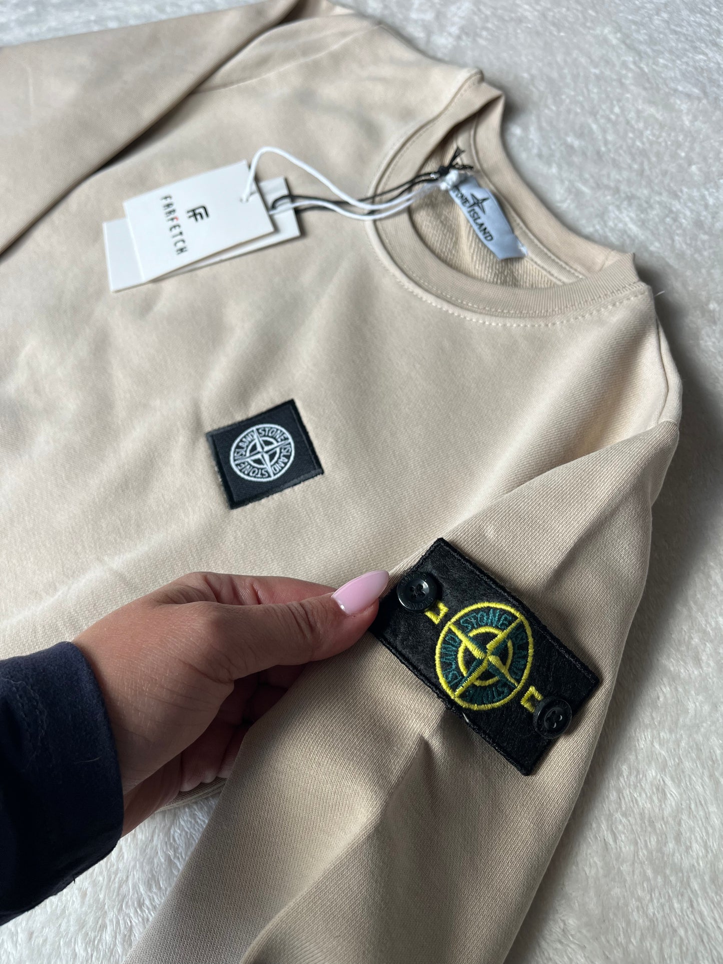 Stone Island trui beige
