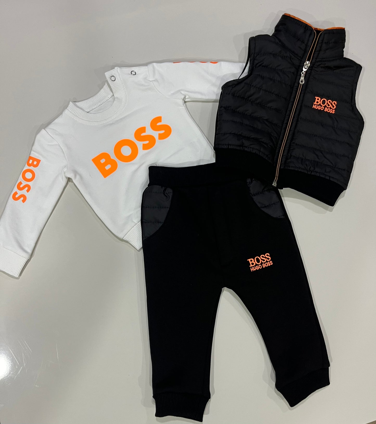 Hugo Boss 3-delige set zwart