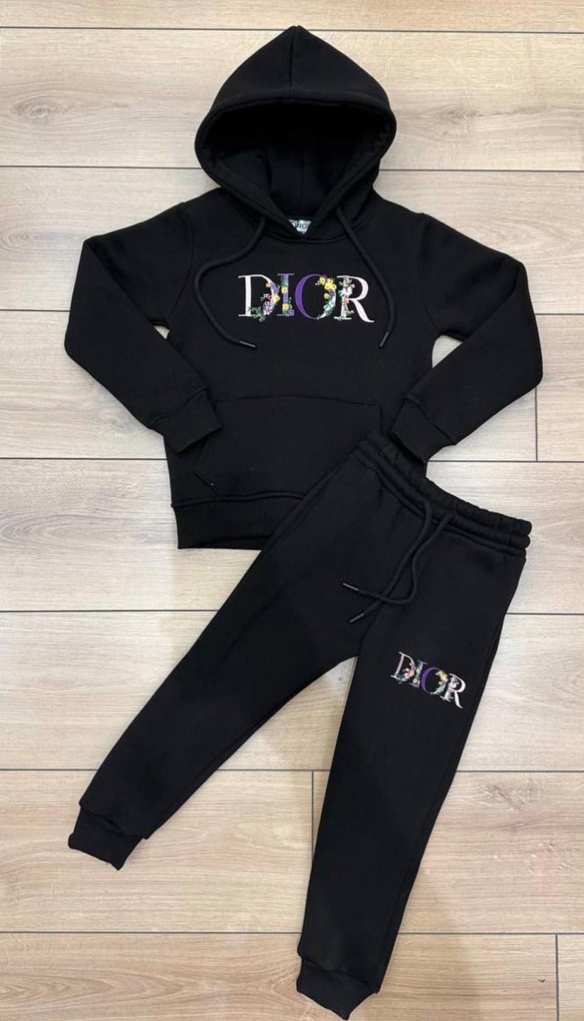 Dior trainingspak girls zwart